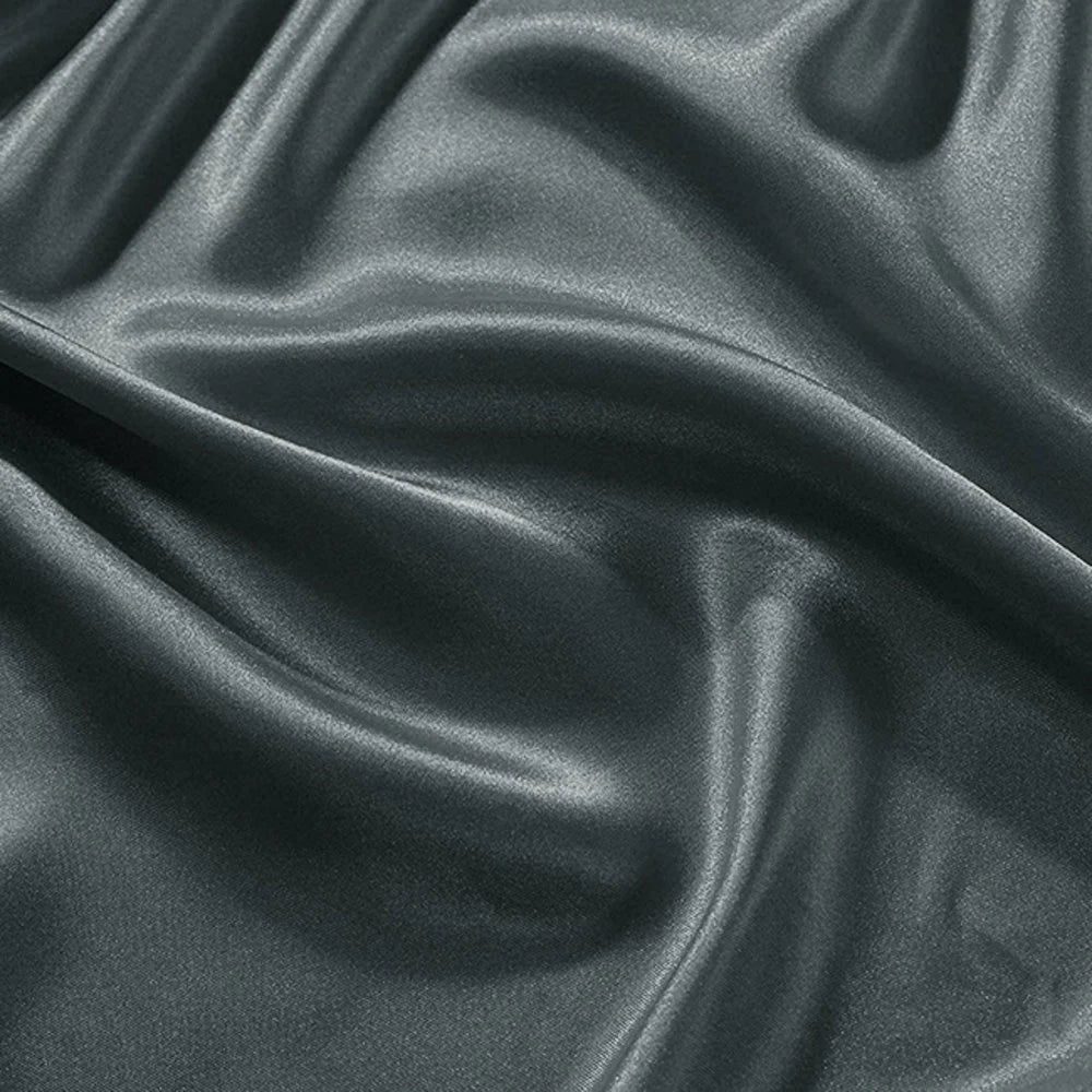 Glans satijn hoeslaken - 160x200 cm