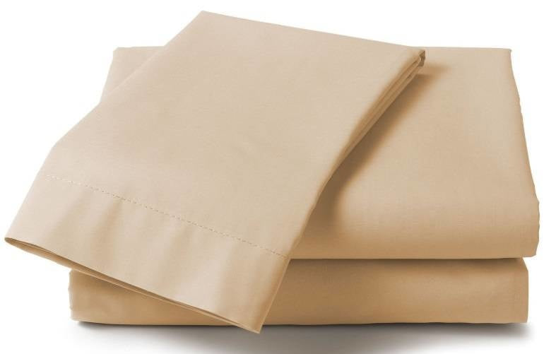 Bedrok percal katoen 152x198 cm coffee