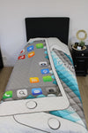 Bedsprei GSM - 1-persoons (170x210 cm)