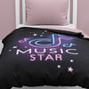 Bedsprei Music star - 170x210 cm