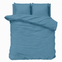 Decoware dekbedovertrek uni - blauw - katoen