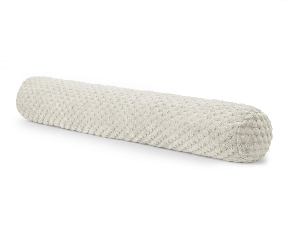 Bodypillow Crème - ergonomisch kussen - 140 x 20 cm