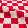 Handdoek Check rood