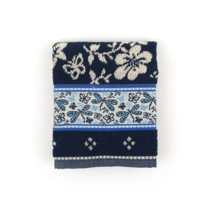 Handdoek Dragonfly - Donkerblauw