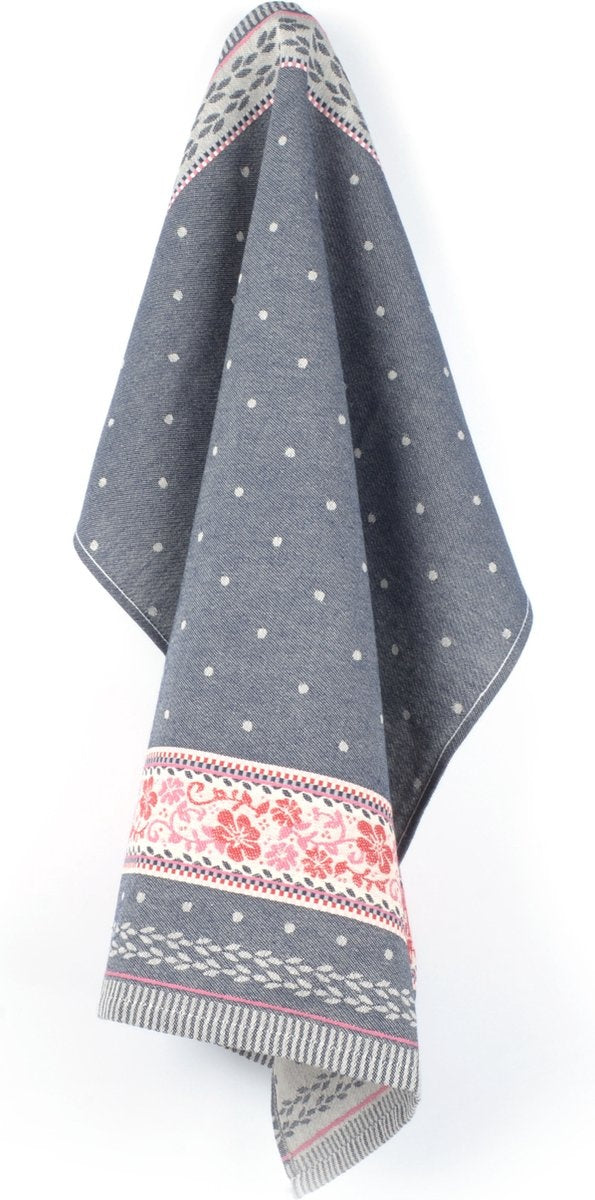 Theedoek Harmony - Donkerblauw