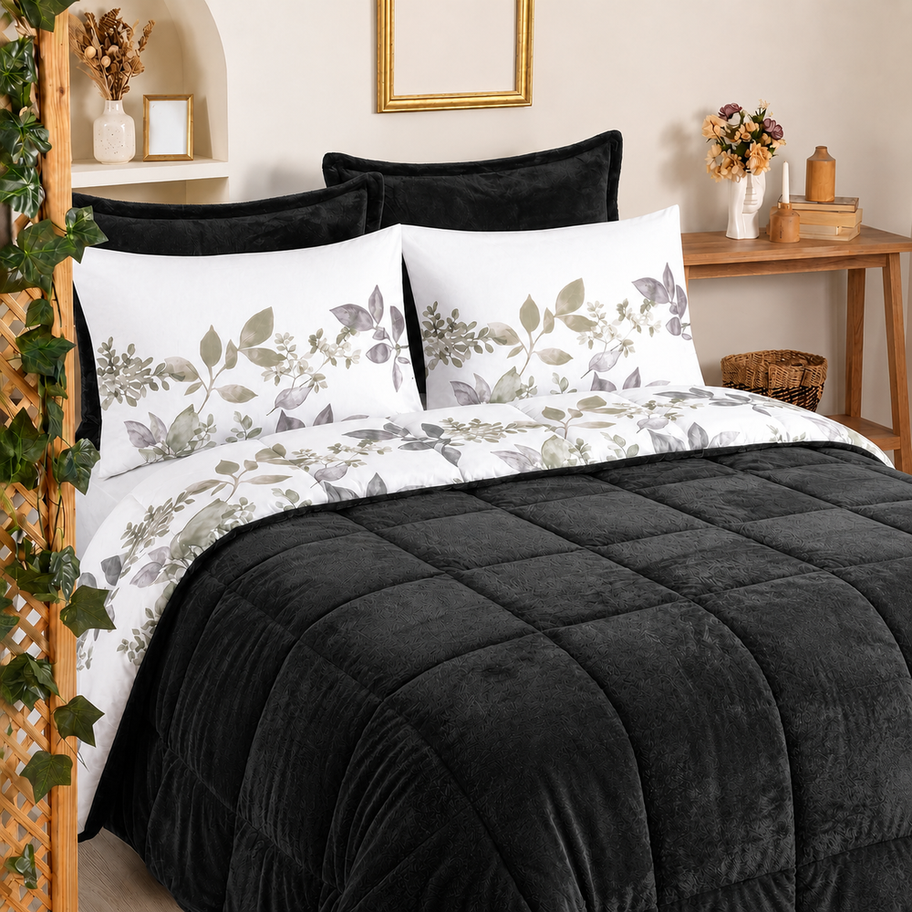 Decoware dekbed zonder overtrek Azura - Teddy - Katoen - Incl. Kussensloop - 140x220 cm