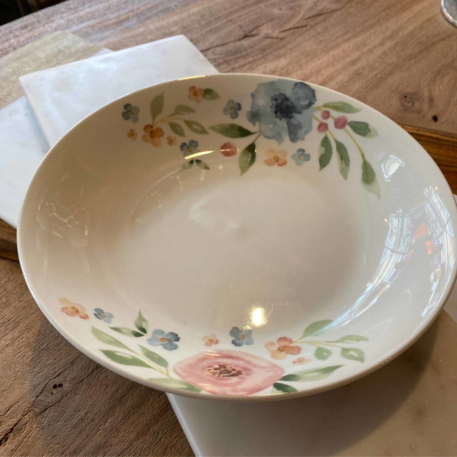 Country Floral diep bord
