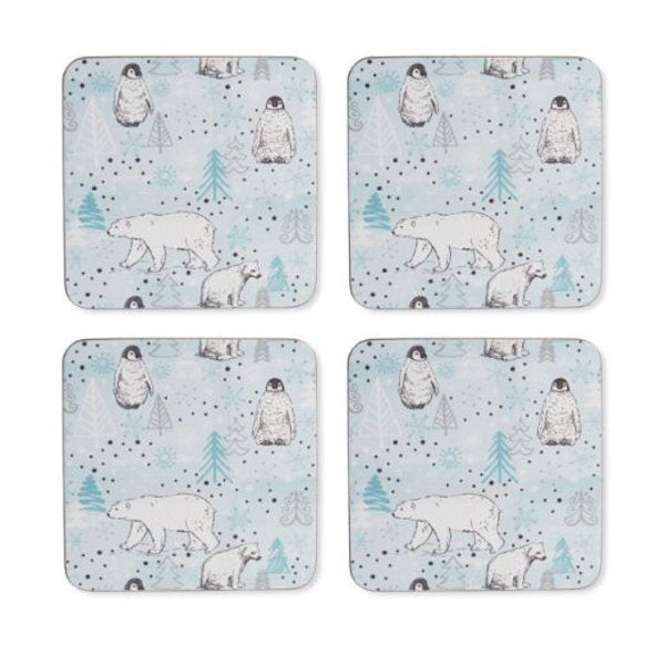 Onderzetters (Per 4 st) Frosty Winter Morning