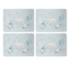 Placemats (Per 4 st) Frosty Winter Morning
