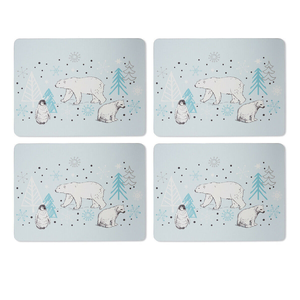 Placemats (Per 4 st) Frosty Winter Morning