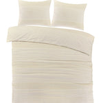 Day Dream flanel dekbedovertrek Davos - beige