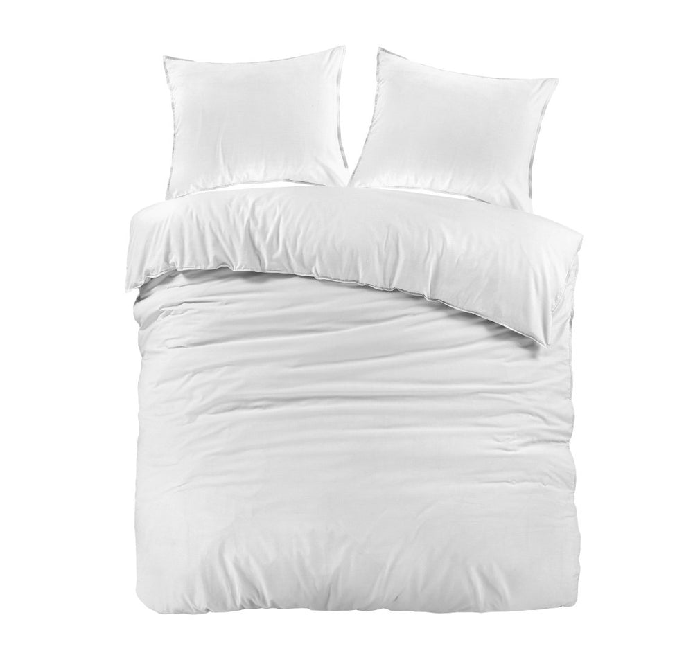Day Dream dekbedovertrek jeans stitch - wit - katoen