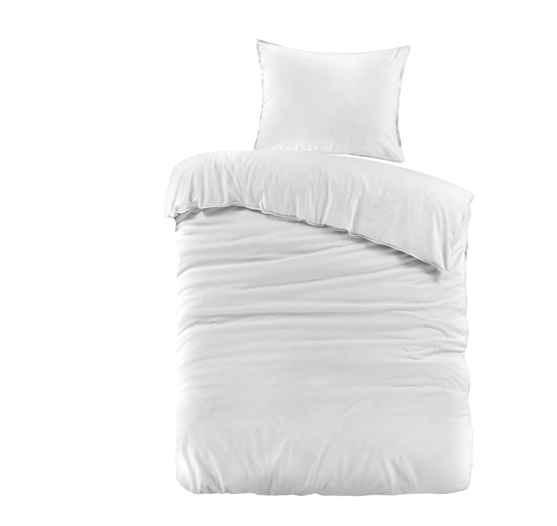 Day Dream dekbedovertrek jeans stitch - wit - Katoen