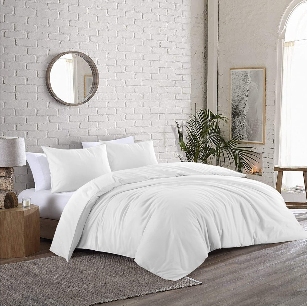 Day Dream dekbedovertrek jeans stitch - wit - Katoen