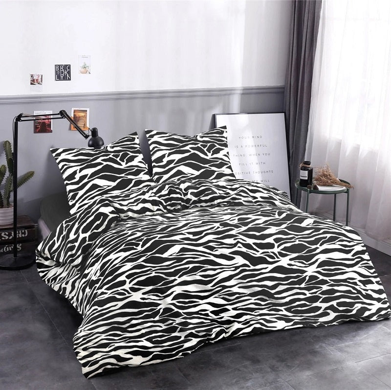 Day Dream dekbedovertrek Zebra - Katoen - 1-persoons (140x220 + 60x70 cm)