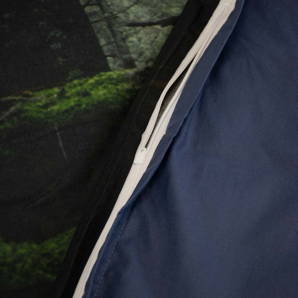 Decoware dekbedovertrek Dark woods - Katoen - Lits-jumeaux (240x220 + 2st 60x70cm)