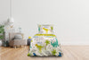 Decoware dekbedovertrek Dino's Roarsome - katoen - 1-persoons (140x220 + 60x70 cm)