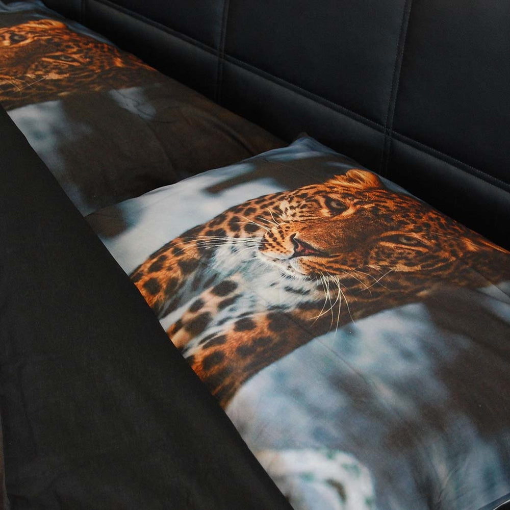 Decoware dekbedovertrek Leopard Winter - katoen