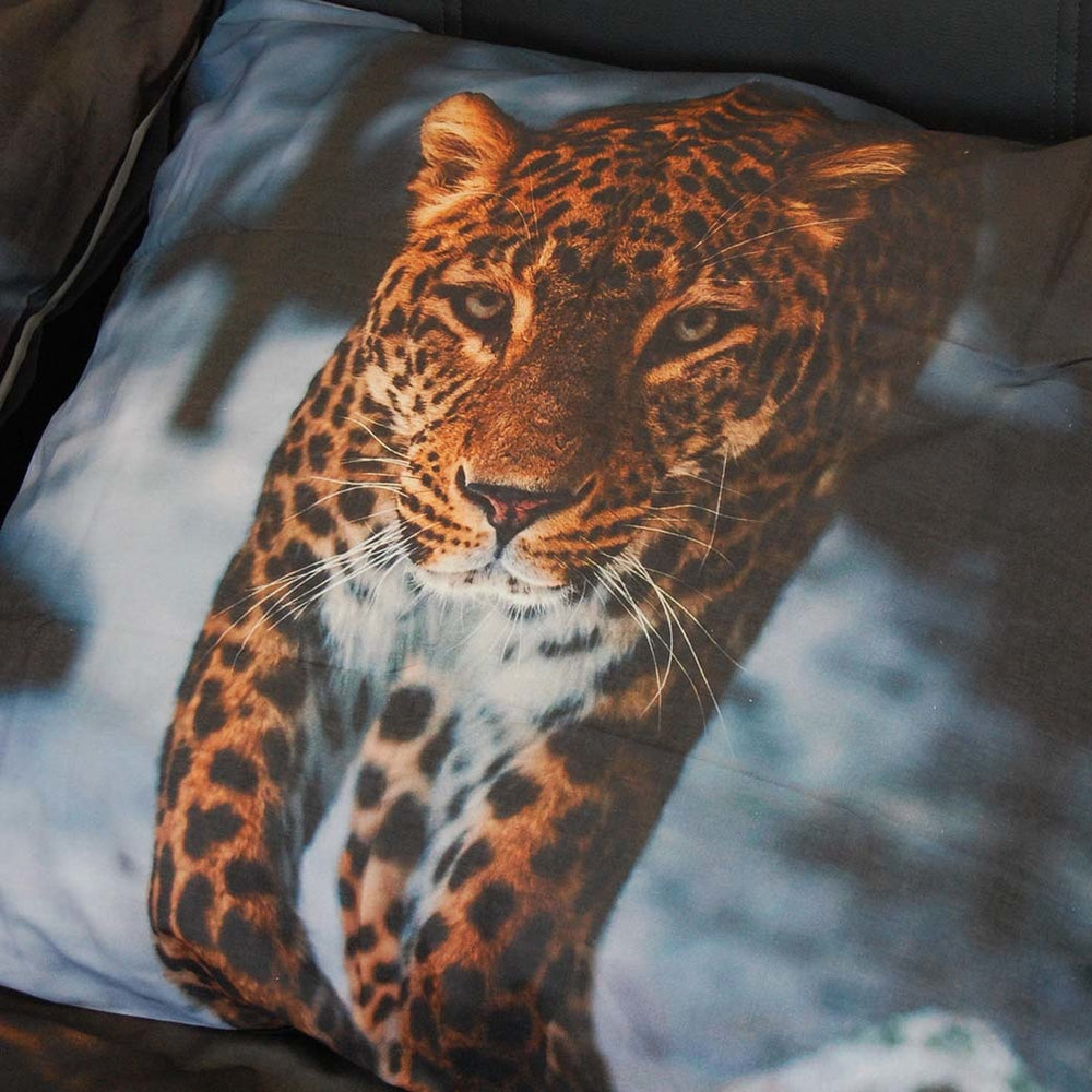 Decoware dekbedovertrek Leopard Winter - katoen