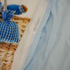 Decoware kinderdekbedovertrek Luchtballon beer blauw - Katoen