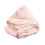 Decoware dekbed zonder overtrek - solid color - roze - 240x220 cm