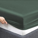 Glans satijn hoeslaken - 140x200 cm