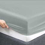 Decoware Glans satijn hoeslaken - 200x200 cm