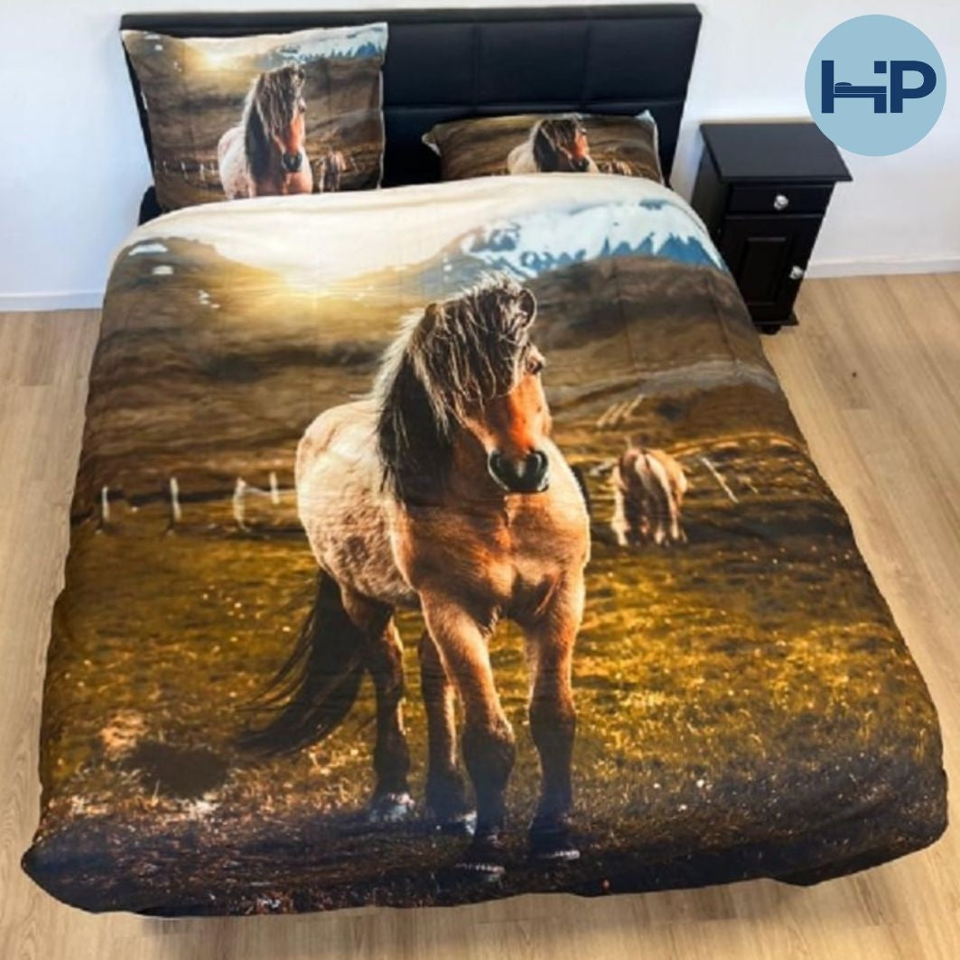 Dekbedovertrek Newfoundland Pony - Katoen
