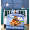Decoware dekbedovertrek Noah's ark - katoen - ledikant