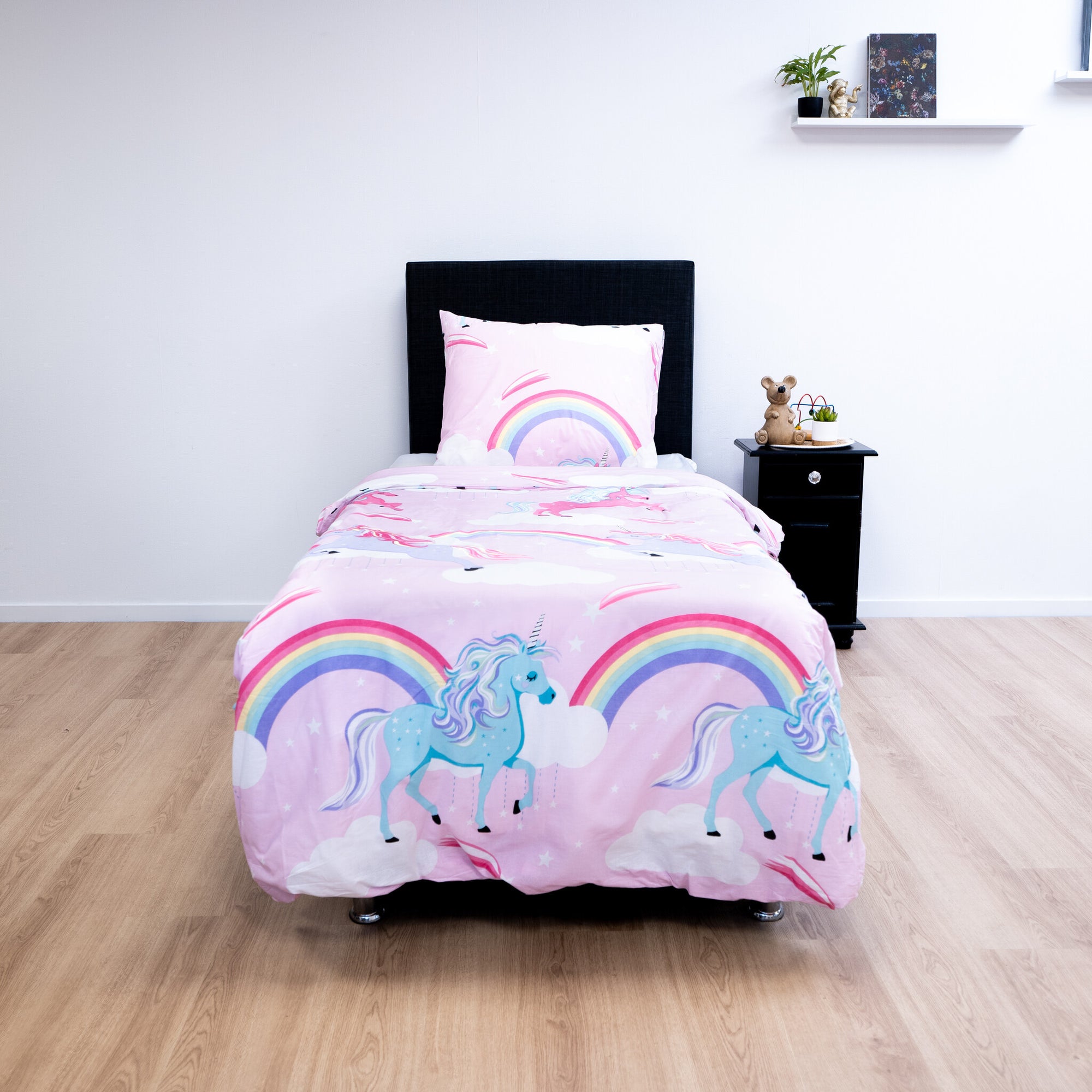 Ledikant My little unicorn dekbedovertrek - katoen - 100x140 + 40x60 cm