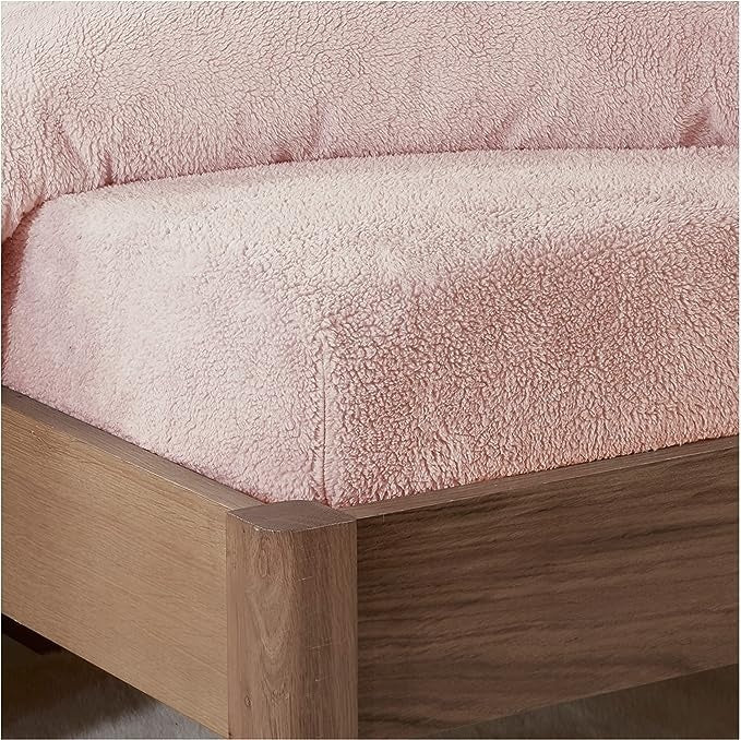 Teddy fleece hoeslaken - 200x200 cm