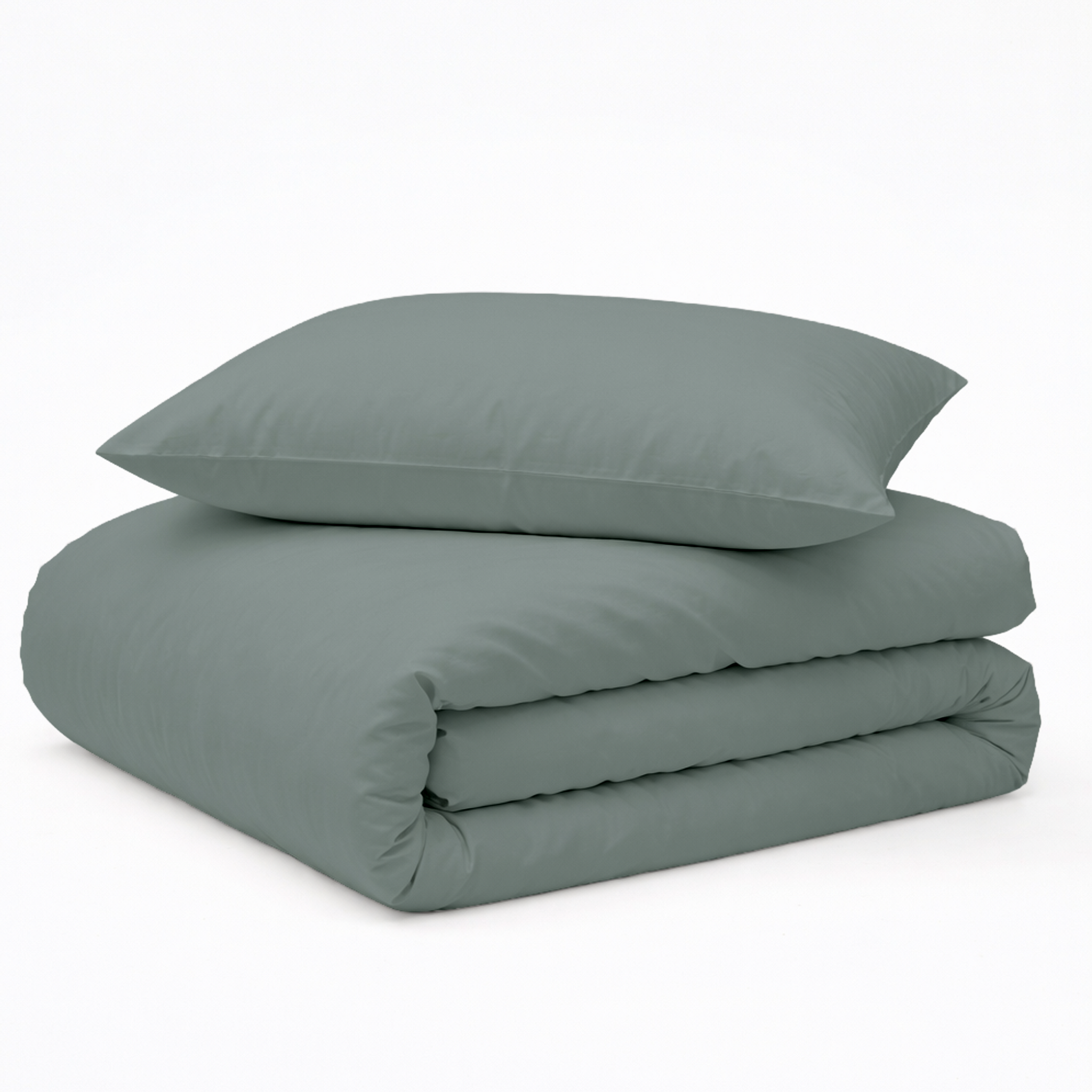 eenpersoons dekbedovertrek groen