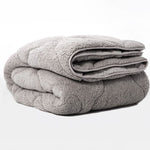 All in one lazy dekbed teddy -  Dekbed en overtrek in 1 - Taupe