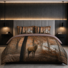 Decoware dekbedovertrek Autumn Deer - katoen - 2-persoons