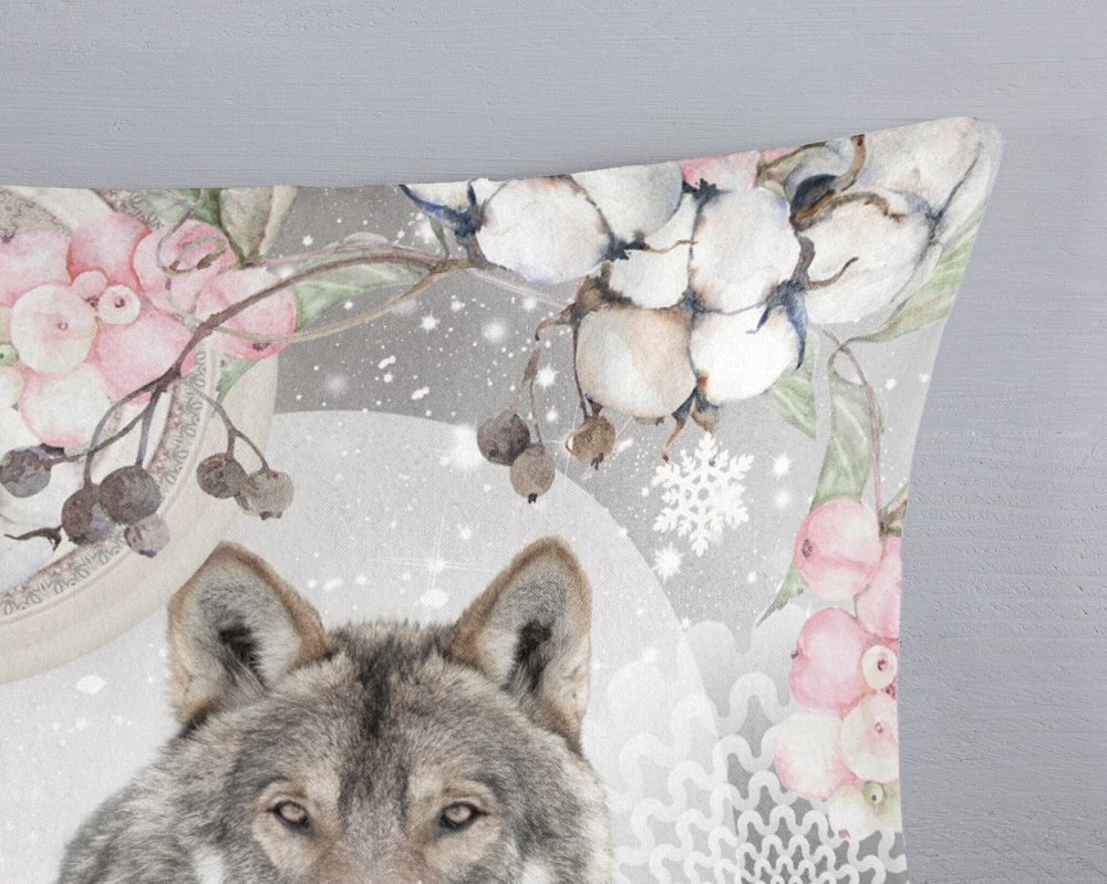 HiP dekbedovertrek Isaci wolf - flanel