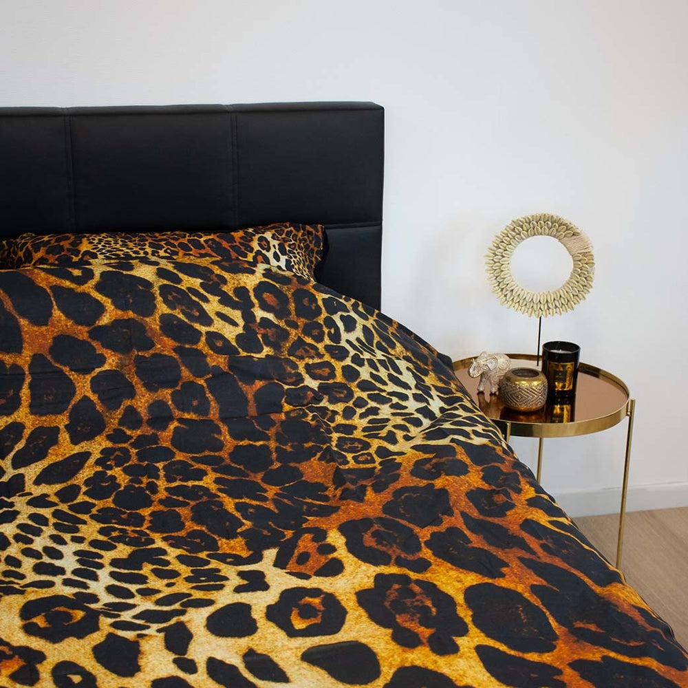 Decoware dekbedovertrek Leopard print - katoen