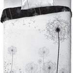 Dekbedovertrek Paardenbloem - katoen - 1-persoons (140x200 + 70x90 cm)