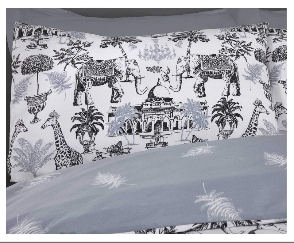 Dekbedovertrek Safari royal - Polykatoen - Lits-jumeaux (230x220 + 2st 50x75cm)