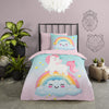 Kinderdekbedovertrek Unicorn sweety - Katoen - 1-persoons (140x220 + 60x70 cm)