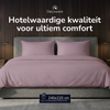Decoware dekbedovertrek uni - roze - katoen