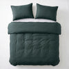 Dreamhouse dekbedovertrek Stone Washed Katoen - Groen