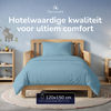 Decoware peuter dekbedovertrek uni - blauw - katoen