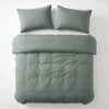 Dreamhouse dekbedovertrek Stone Washed Katoen - Groen