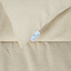 Decoware dekbed zonder overtrek incl. kussensloop - Mousseline - zand