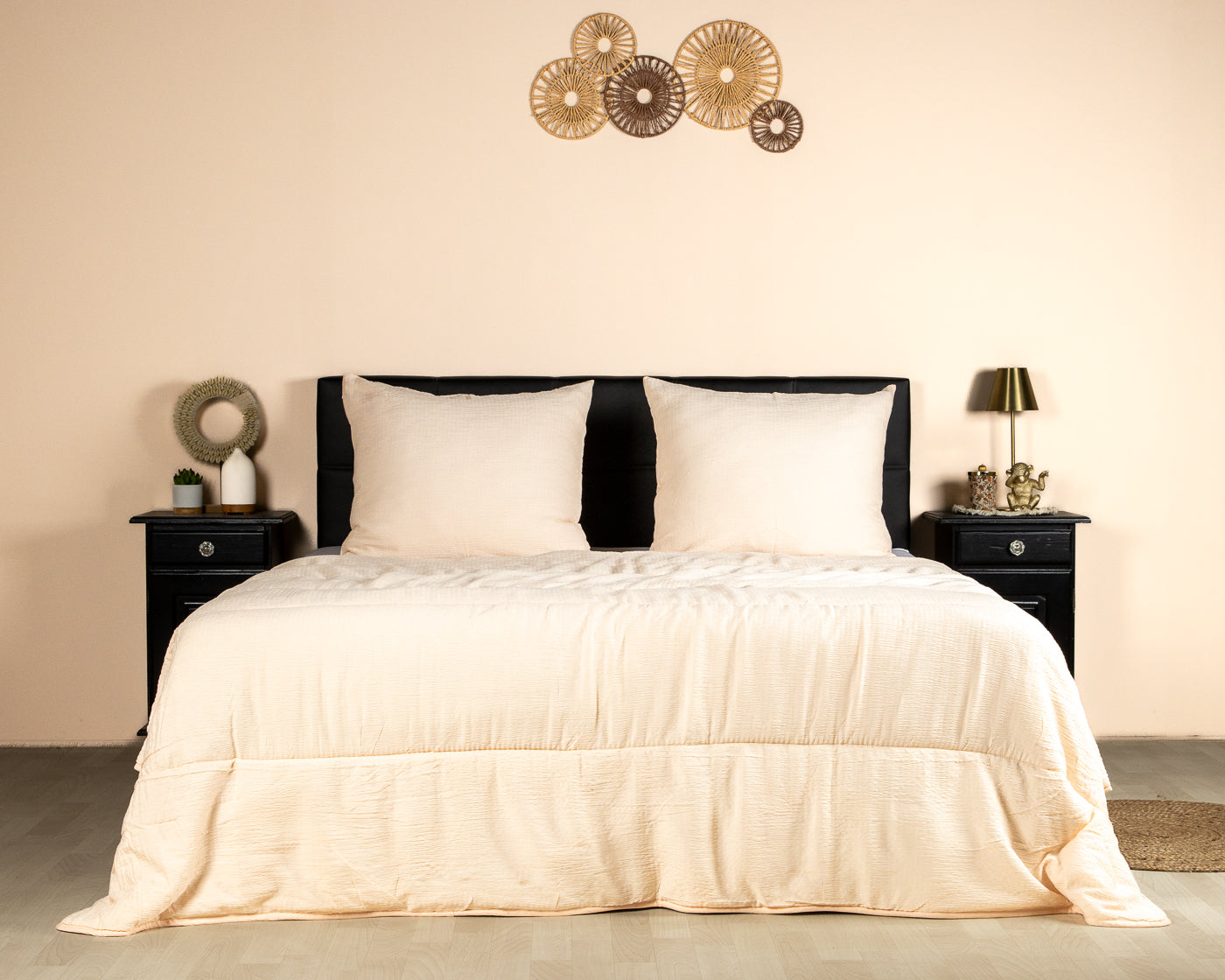 Decoware Easy dekbed zonder overtrek inclusief kussensloop - Mousseline - Roze