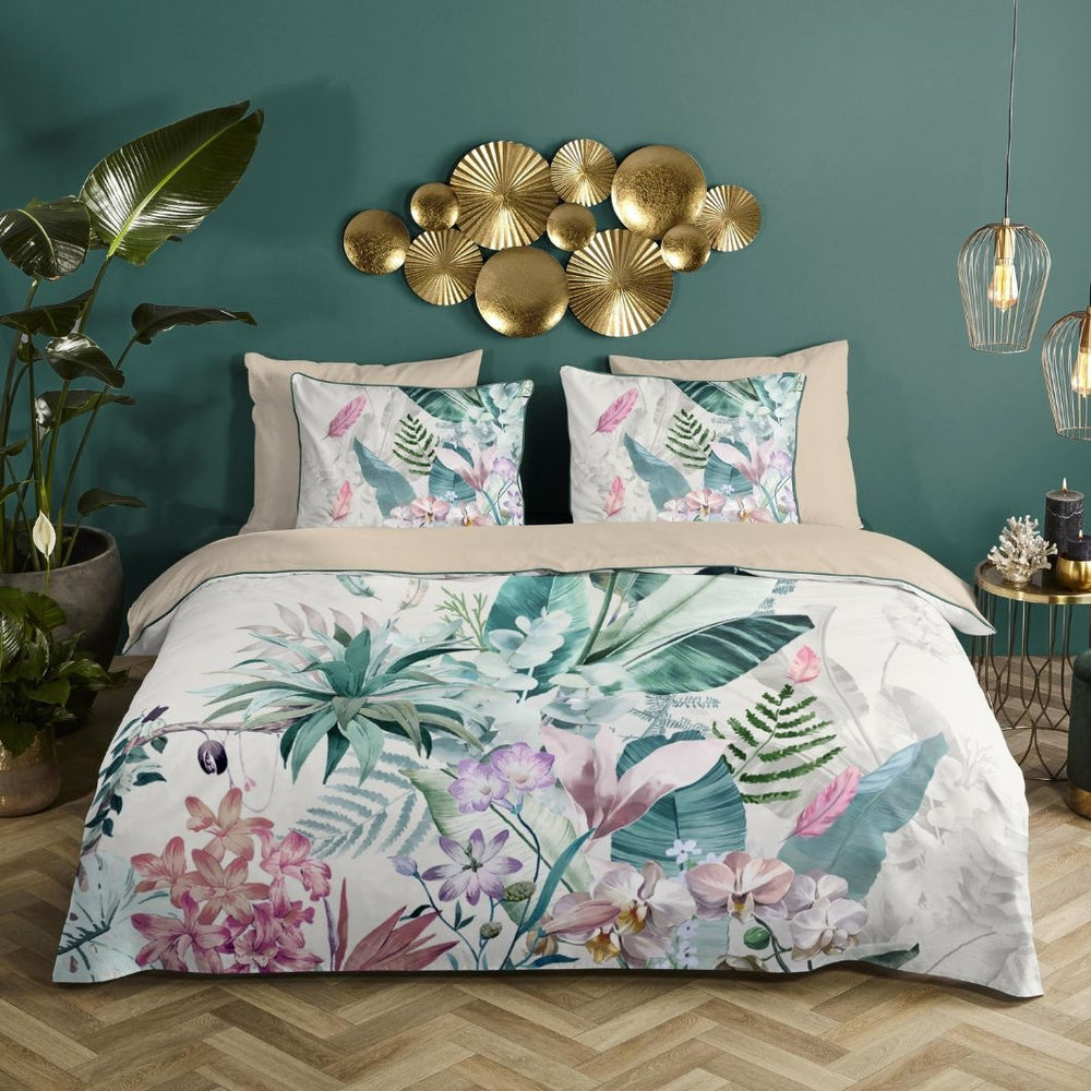 Descanso dekbedovertrek Verdi - Katoensatijn