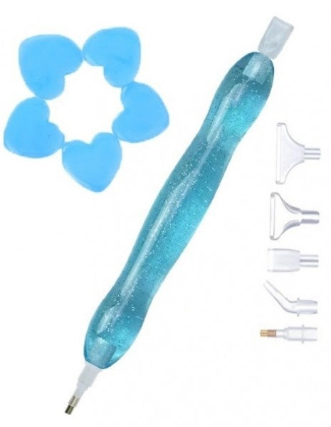 Luxe Diamond Painting pen met opzetstukjes