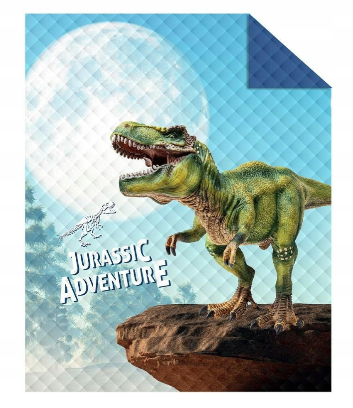 Bedsprei Jurassic adventure - 1-persoons (170x210 cm)