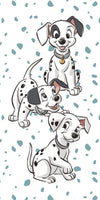 101 Dalmatiërs strandlaken - katoen - 70x140 cm