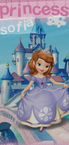 Sofia the First strandlaken - 70x140 cm